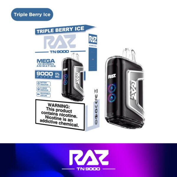 RAZ TN9000 – Triple Berry Ice