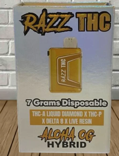 AloHa OG – Razz THC Live Resin 7g (Hybrid)