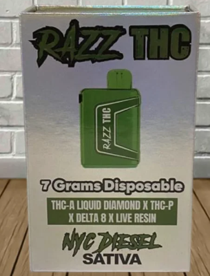 NYC Diesel – Razz THC Live Resin THCa Liquid(Sativa)