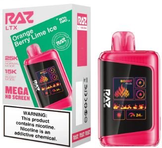 Orange Berry Lime Ice | RAZ 25K LTX