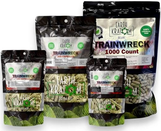 Trainwreck Capsules | Earth Kratom