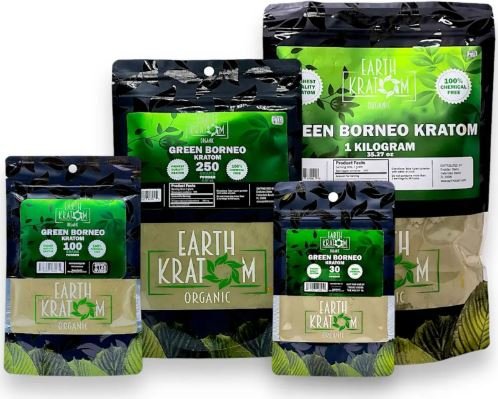 Green Borneo Powder | Earth Kratom