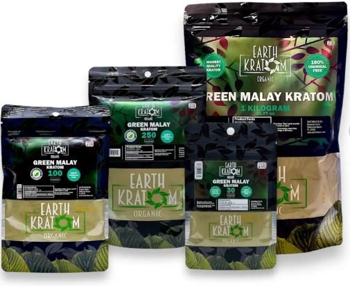 Green Malay Powder | Earth Kratom