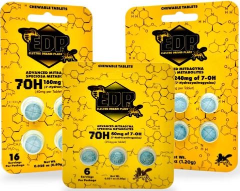 EDP 7OH Chewable Tablets | Kratom