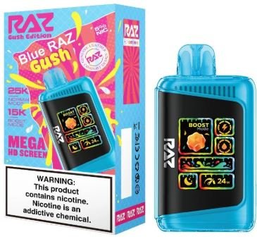 Blue Raz Gush | RAZ 25K