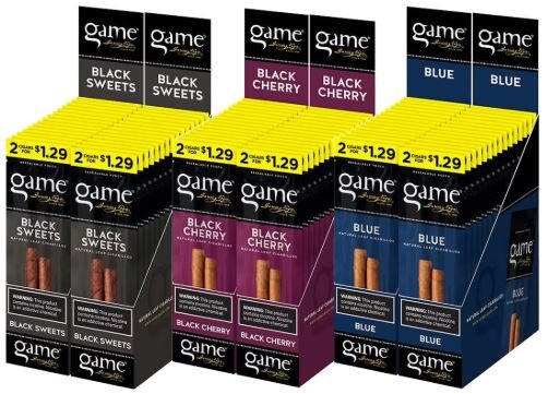 GAME CIGARILLOS (2 FOR $1.29) 30/2 PACKS